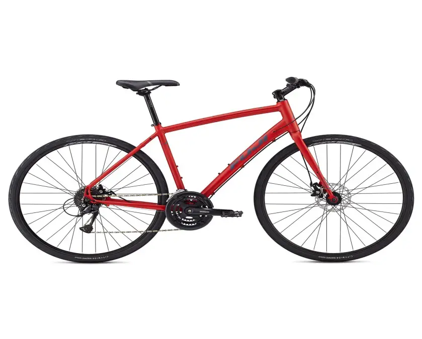 2017 Fuji Absolute 1.9 Flat Bar Road Bike red