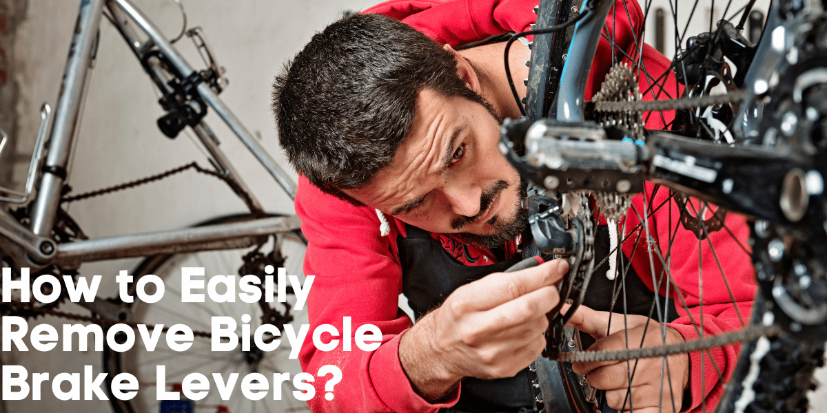 how to remove bicycle brake levers
