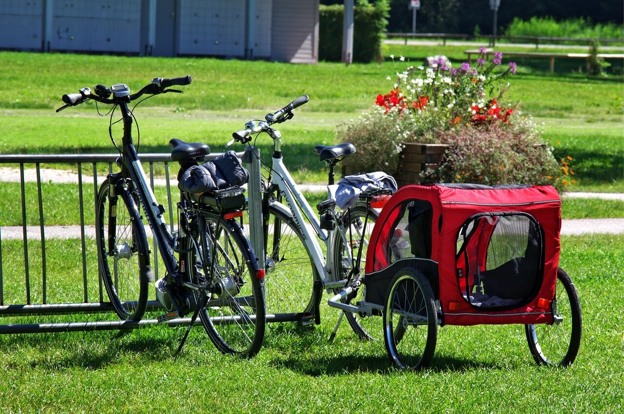 bike trailer attachment