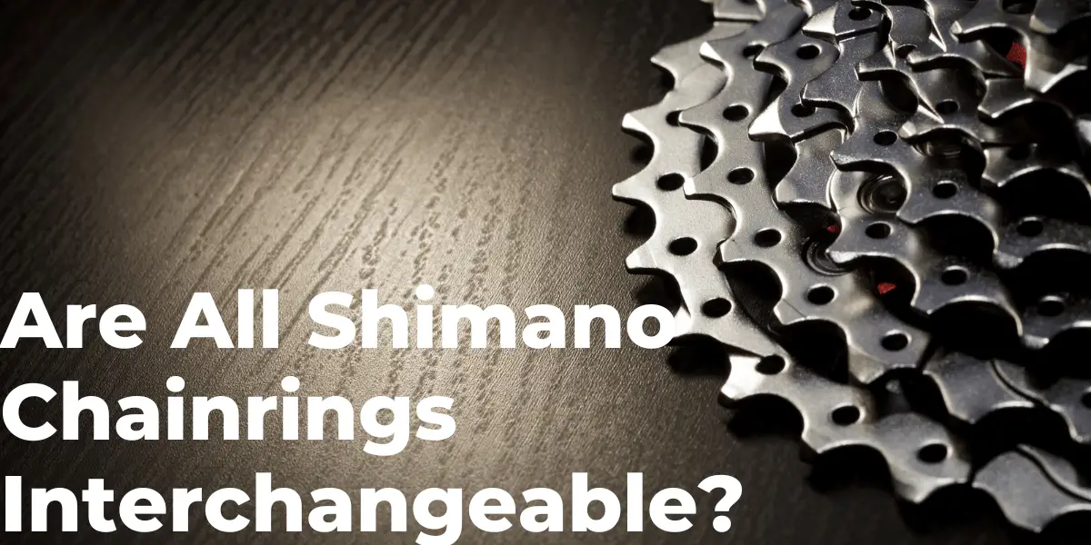 change shimano chainrings